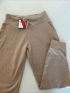 NWT Baleaf Beige High-Waist Active joggers Size Large